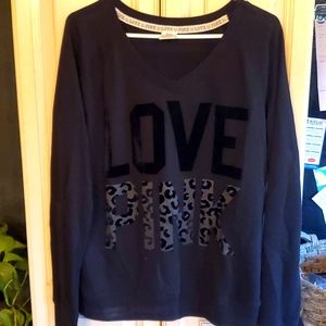 DO NOT PURCHASE. RESERVED!! PINK V-Neck Sweatshirt